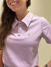 TOP POLO LILA