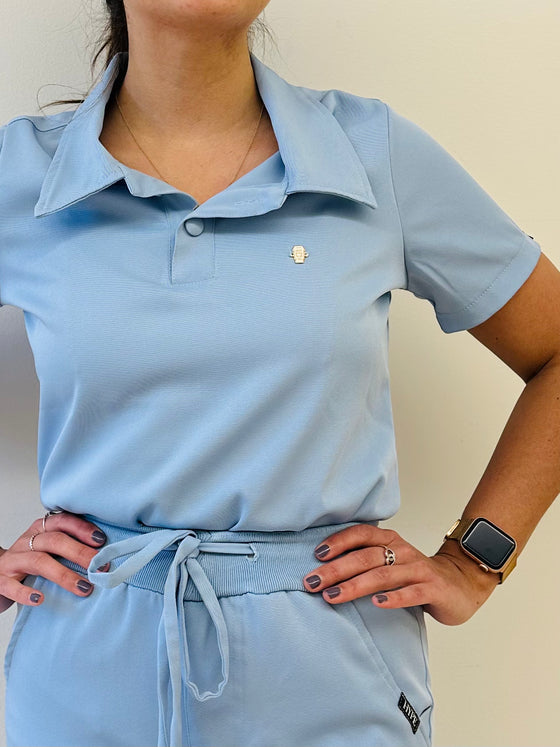 TOP POLO BABY BLUE